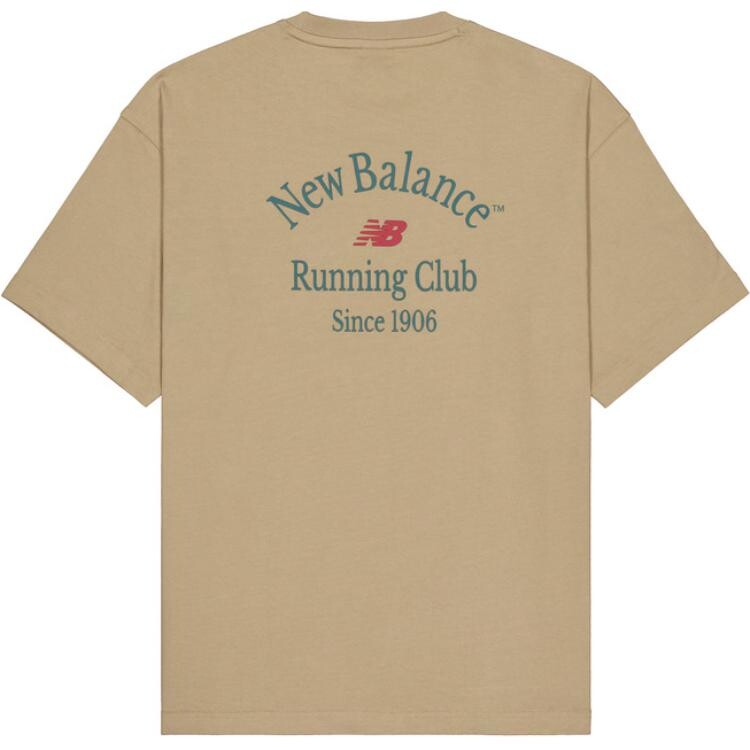 Футболка мужская Deep Khaki New Balance, хаки 
Футболка мужская Deep Khaki New Balance, хаки