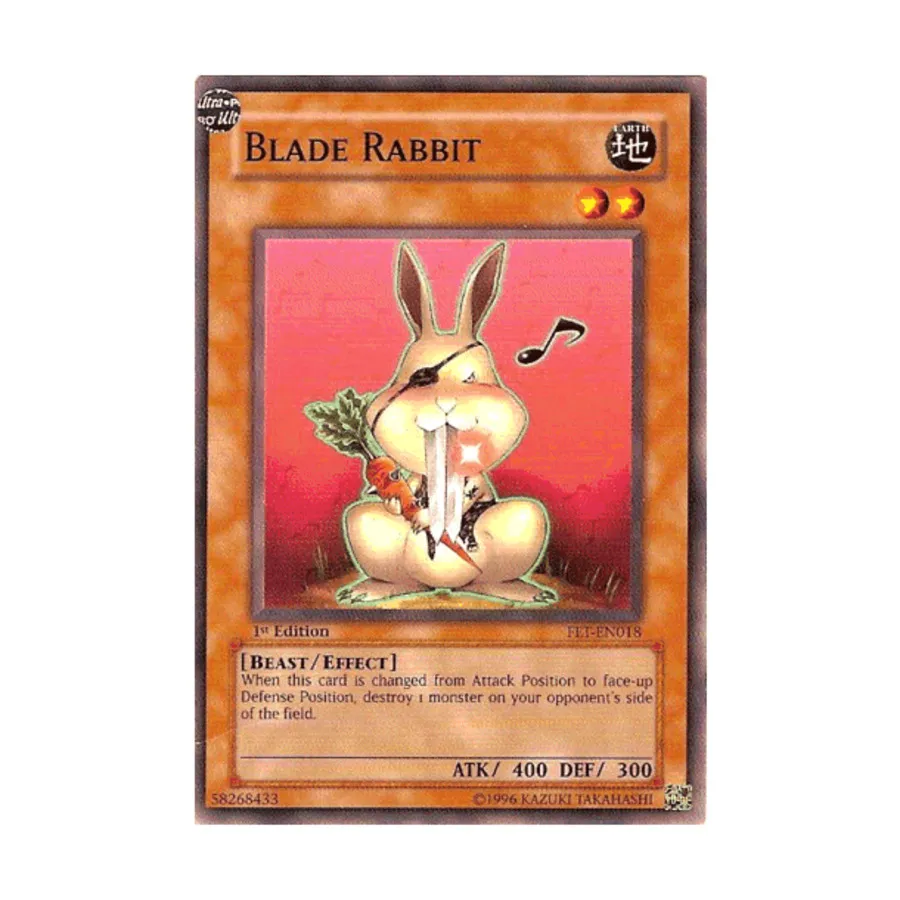 CCG Лезвие Кролика (Обычный), Yu-Gi-Oh - Flaming Eternity - Singles
CCG Лезвие Кролика (Обычный), Yu-Gi-Oh - Flaming Eternity - Singles