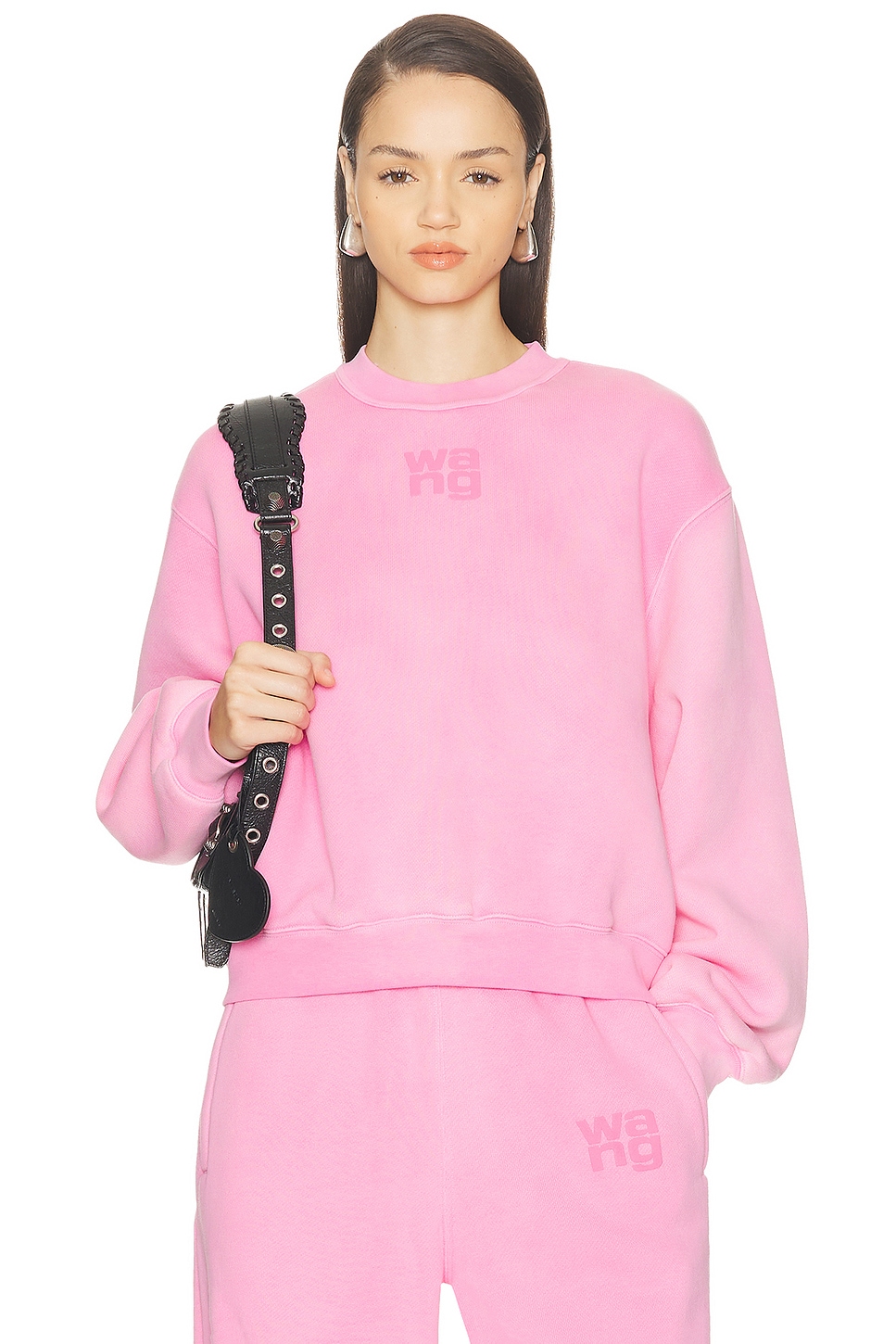 Essential Terry Crew Свитшот Alexander Wang, Washed Lotus
Essential Terry Crew Свитшот Alexander Wang, Washed Lotus