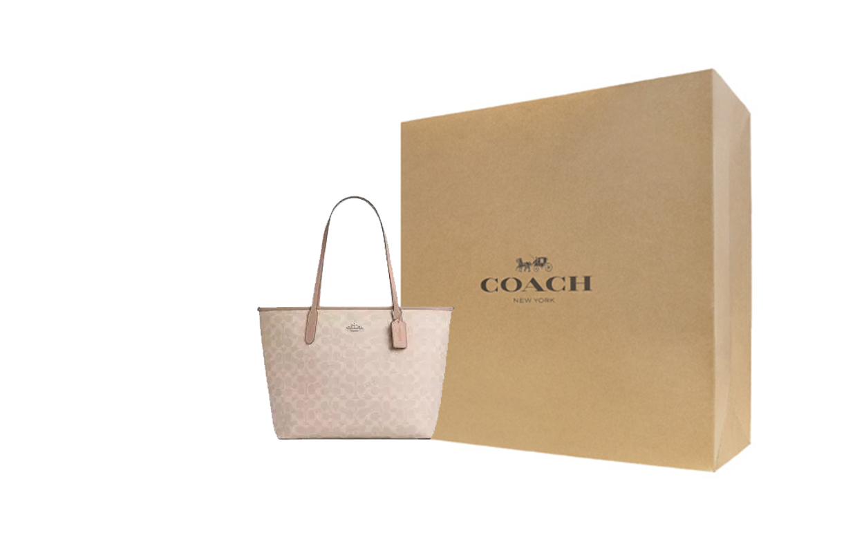 COACH Городская сумка-шоппер из прорезиненного хлопка, Gift Box Set (Basic Set+Yellow Box)
COACH Городская сумка-шоппер из прорезиненного хлопка, Gift Box Set (Basic Set+Yellow Box)