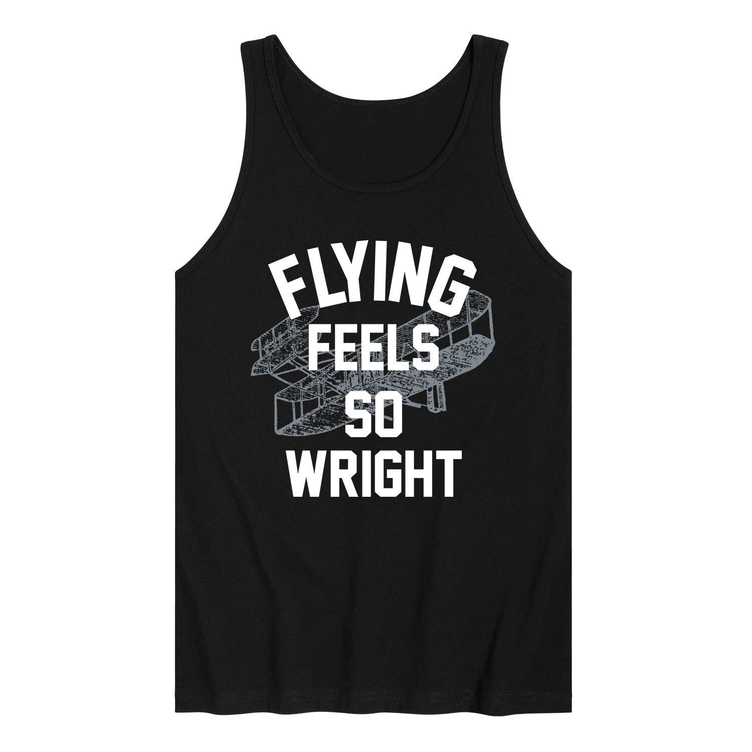 Мужская майка Flying Feels So Wright Licensed Character
Мужская майка Flying Feels So Wright Licensed Character