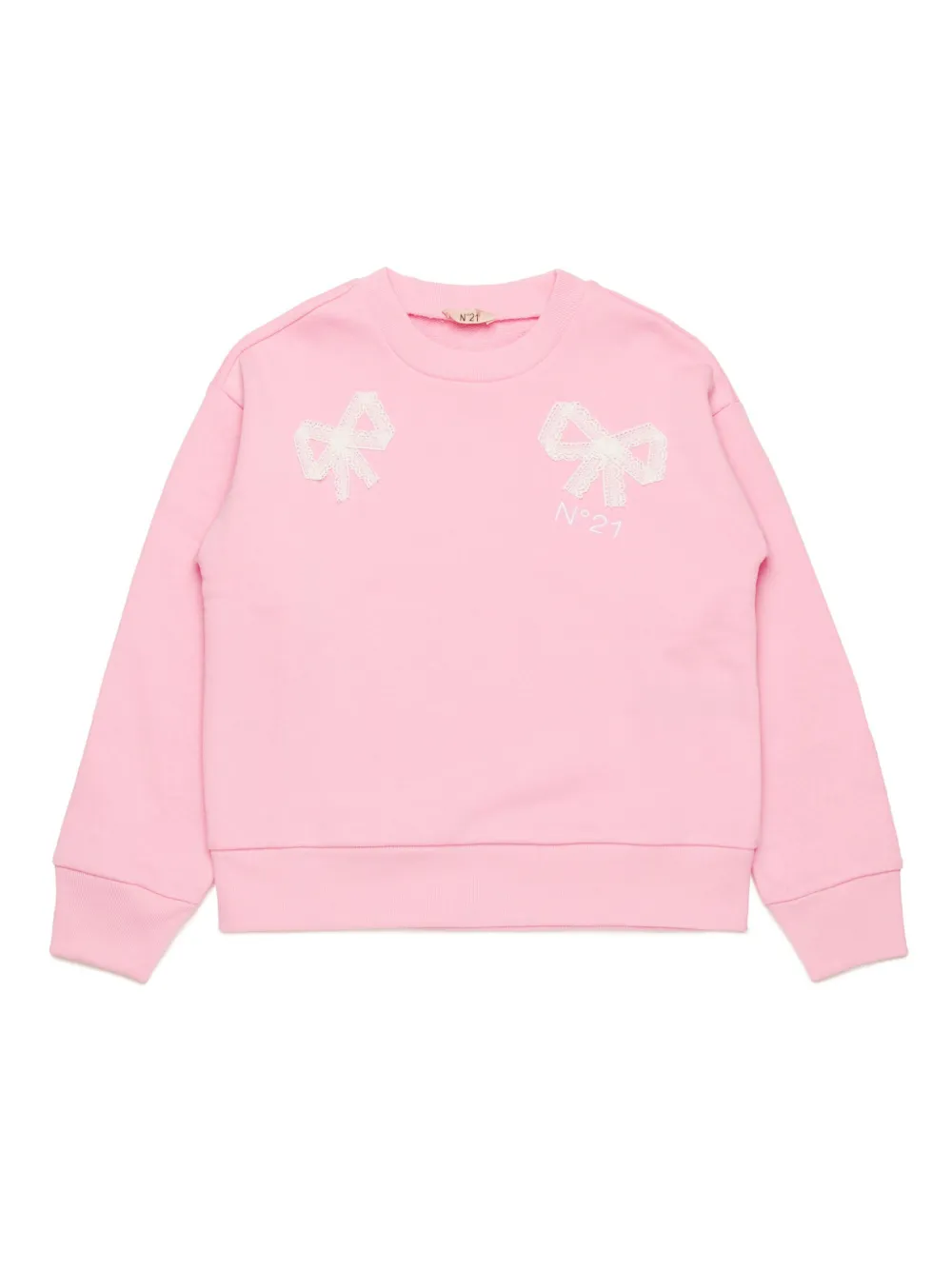 Толстовка с аппликацией Nº21 Kids, розовый
Толстовка с аппликацией Nº21 Kids, розовый