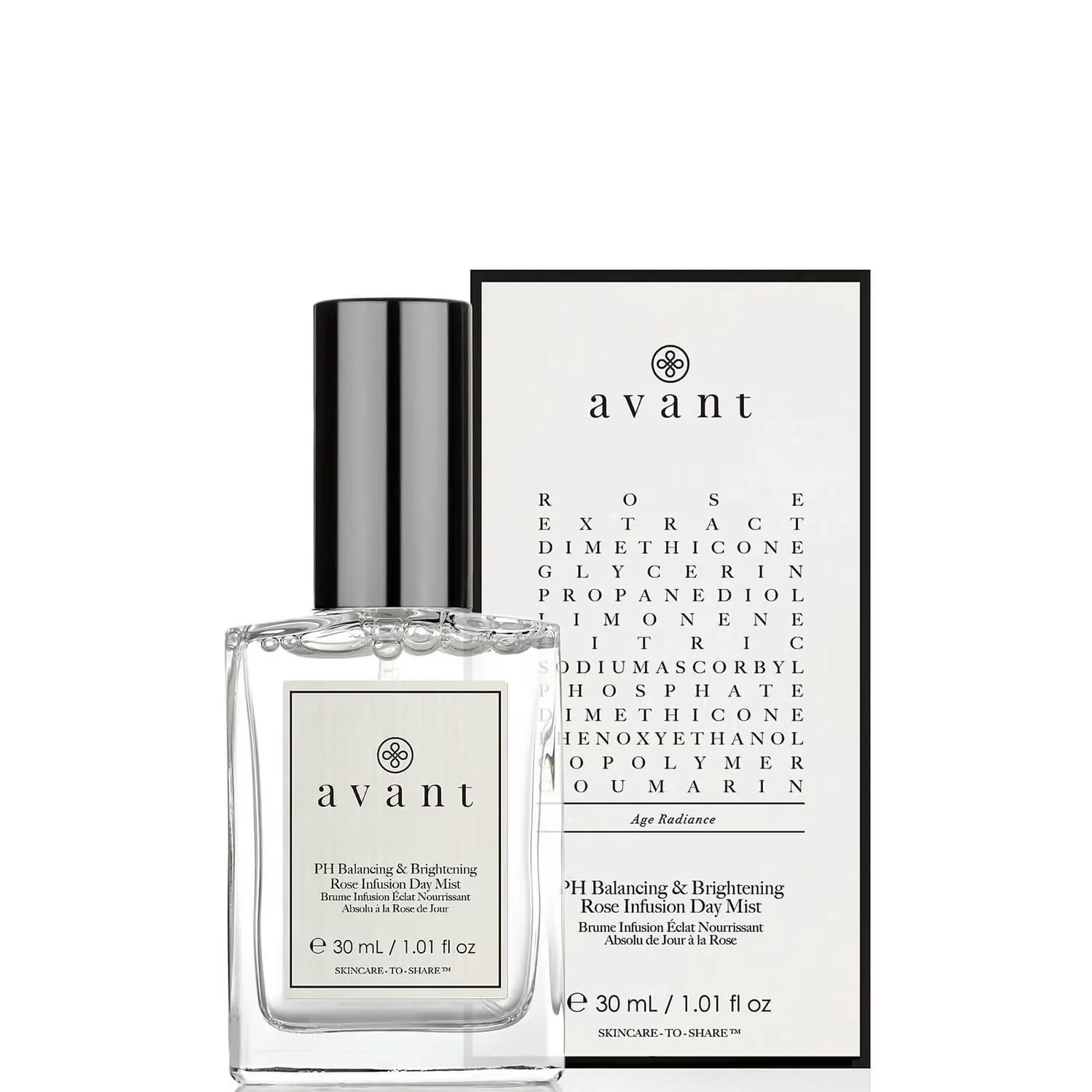 Mist Day PH Балансирующий и осветляющий экстракт розы 30 мл Avant Skincare
Mist Day PH Балансирующий и осветляющий экстракт розы 30 мл Avant Skincare