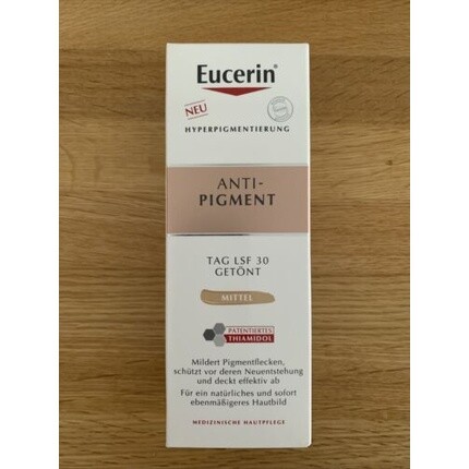 Антипигментный тональный дневной крем Spf 30 Medium 50мл, Eucerin
Антипигментный тональный дневной крем Spf 30 Medium 50мл, Eucerin