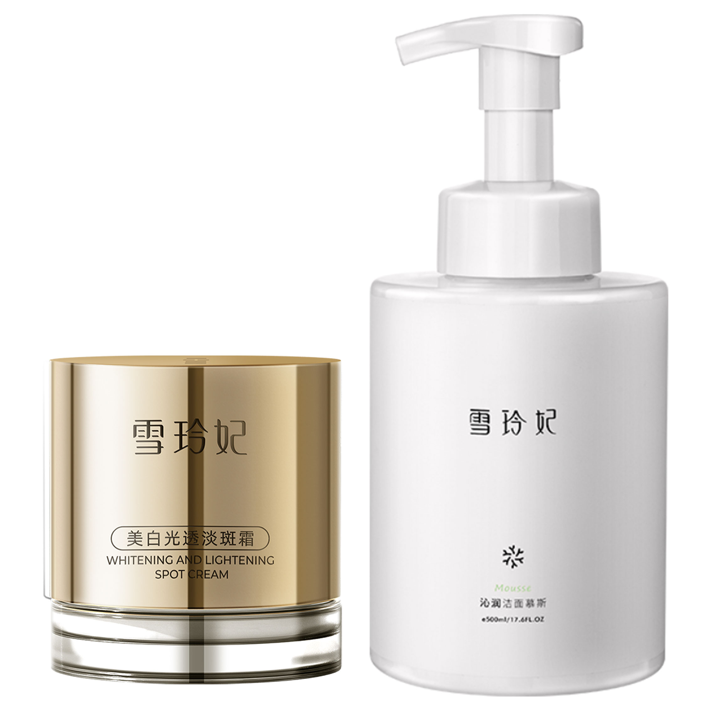 Набор из двух средств для очищения с осветляющим эффектом против темных пятен 500мл+50г SNEFE
Набор из двух средств для очищения с осветляющим эффектом против темных пятен 500мл+50г SNEFE