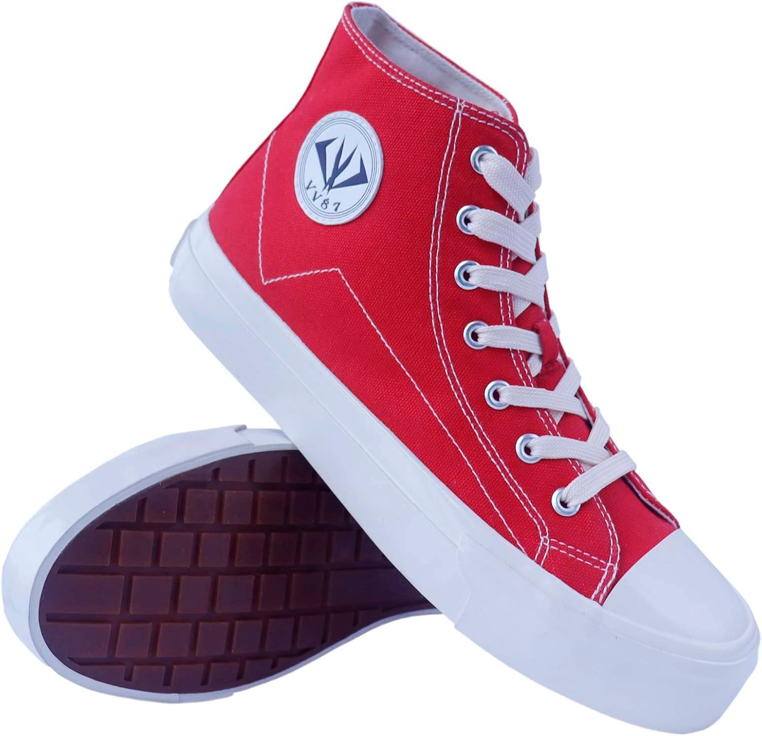 Мужские высокие кеды MAUGELY из канваса, модные кроссовки для скейтборда и прогулок, плоская подошва, красный
Мужские высокие кеды MAUGELY из канваса, модные кроссовки для скейтборда и прогулок, плоская подошва, красный