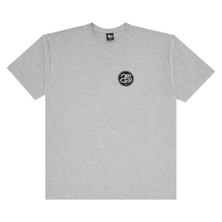 Футболка Stussy Irie Roots 'Grey Heather', серый 
Футболка Stussy Irie Roots 'Grey Heather', серый