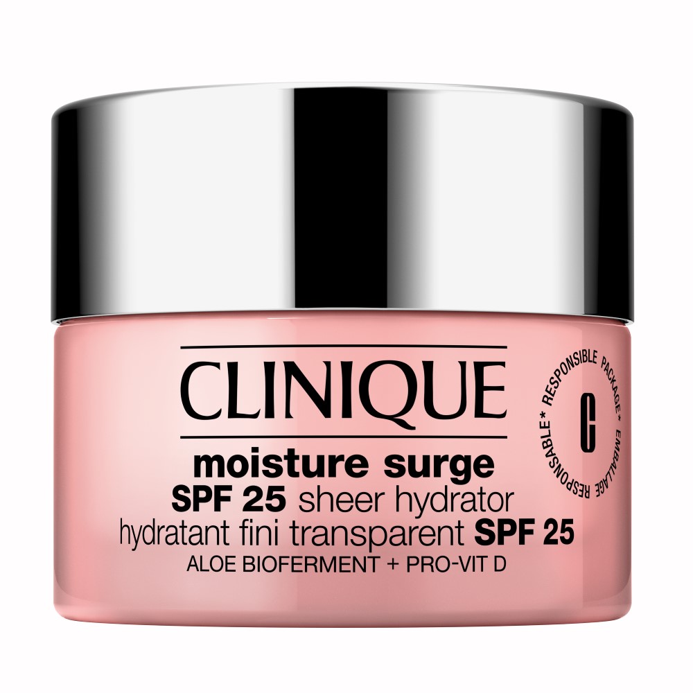Увлажняющий крем для лица с SPF 25 moisture surge spf 25 sheer hydrator Clinique, 50 мл
Увлажняющий крем для лица с SPF 25 moisture surge spf 25 sheer hydrator Clinique, 50 мл