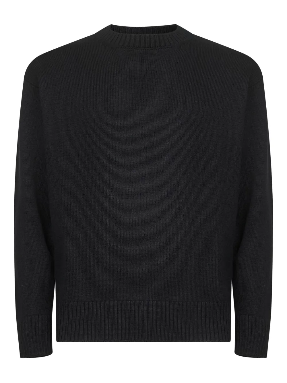 Ребристый свитер с круглым вырезом D4.0, черный
Ребристый свитер с круглым вырезом D4.0, черный
