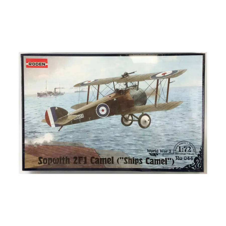 Sopwith 2F1 Camel (Корабельный верблюд), Historical Models (1:72) (Roden Miniatures)
Sopwith 2F1 Camel (Корабельный верблюд), Historical Models (1:72) (Roden Miniatures)