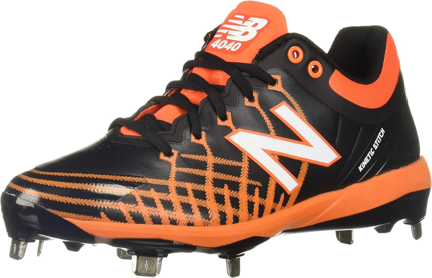 Мужские бейсбольные кроссовки New Balance 4040 V5 Metal, Black | Orange
Мужские бейсбольные кроссовки New Balance 4040 V5 Metal, Black | Orange