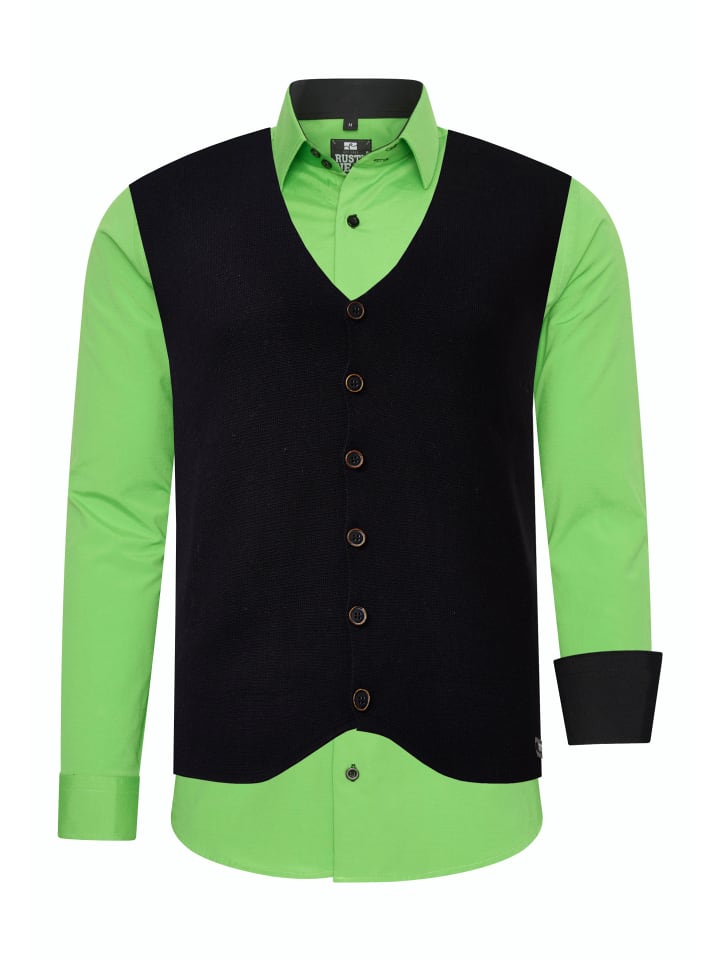 Rusty Neal Комплект из рубашки и жилета (2 шт.) зеленого цвета
Rusty Neal Комплект из рубашки и жилета (2 шт.) зеленого цвета