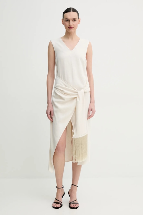 Платье с добавлением льна Isabelle Blanche, бежевый
Платье с добавлением льна Isabelle Blanche, бежевый