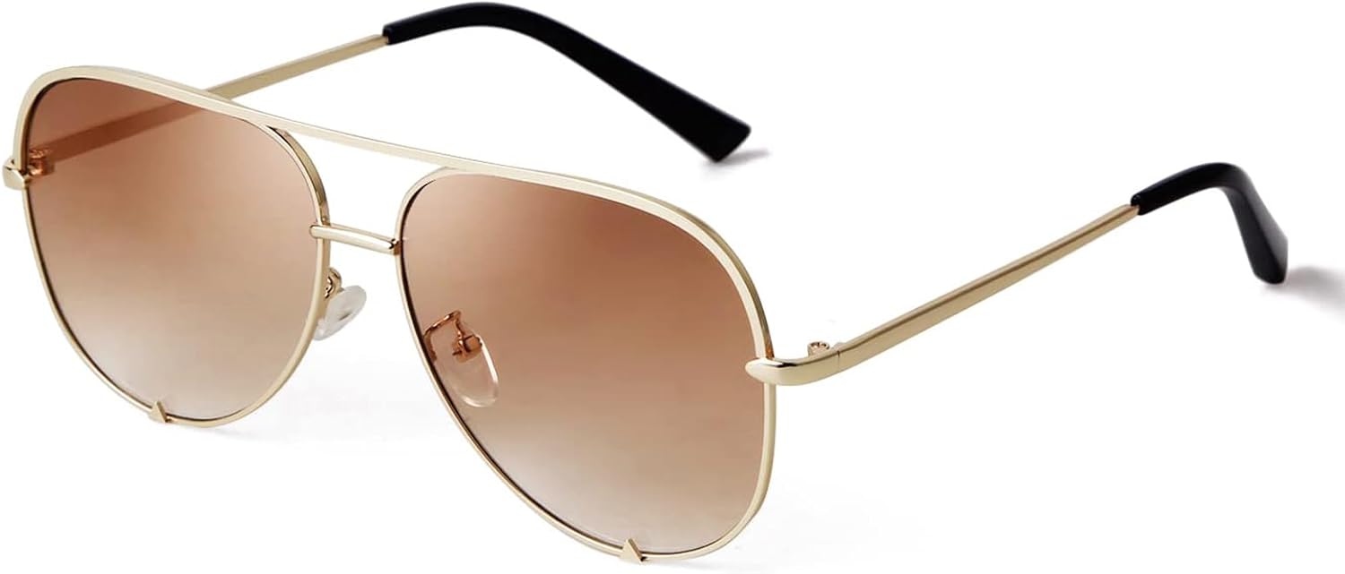 Солнцезащитные очки-авиаторы SORVINO большого размера для женщин и мужчин, модные, в стиле ретро, объемные, черные, с эффектом потертости, классическая защита от УФ-излучения, Gold Frame/Brown Faded Lens
Солнцезащитные очки-авиаторы SORVINO большого размера для женщин и мужчин, модные, в стиле ретро, объемные, черные, с эффектом потертости, классическая защита от УФ-излучения, Gold Frame/Brown Faded Lens