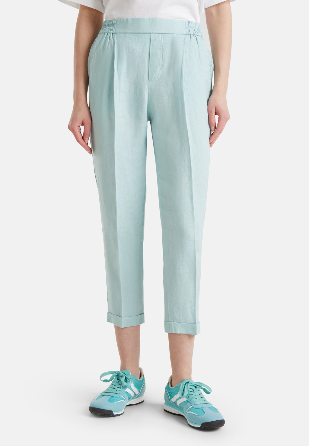 Брюки CROPPED United Colors of Benetton, зеленый
Брюки CROPPED United Colors of Benetton, зеленый