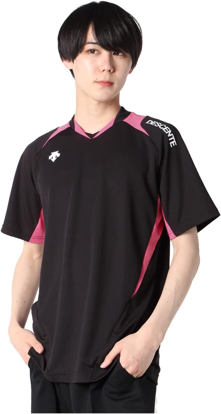 Волейбольная футболка с коротким рукавом Descente, для клубных мероприятий, влагоотводящая, быстросохнущая, для тренировок
Волейбольная футболка с коротким рукавом Descente, для клубных мероприятий, влагоотводящая, быстросохнущая, для тренировок