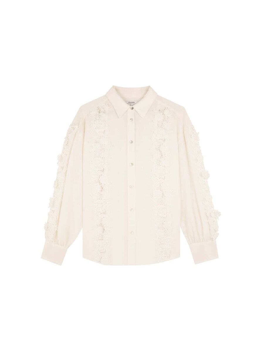 Рубашка Scalpers, цвет White/Off white 
Рубашка Scalpers, цвет White/Off white