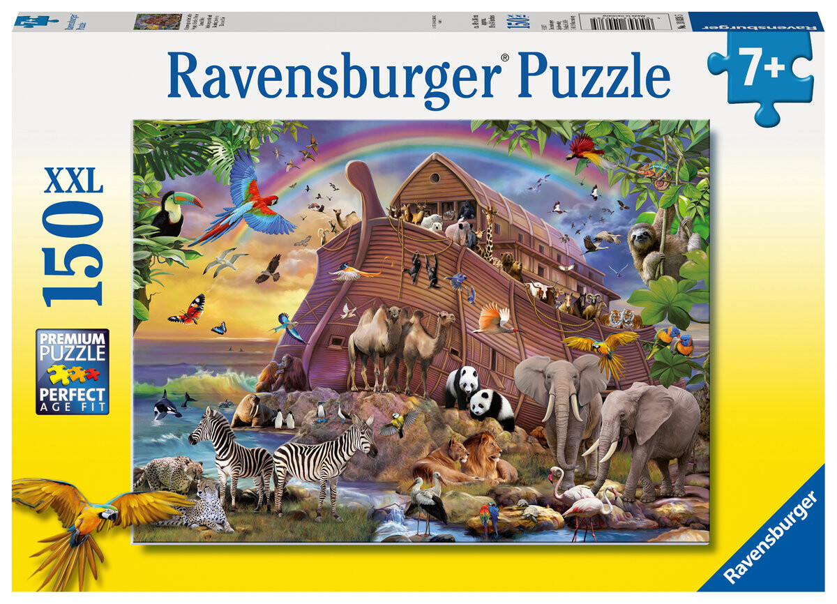 Ravensburger, пазл, Ноев ковчег, XXL, 150 шт. 
Ravensburger, пазл, Ноев ковчег, XXL, 150 шт.