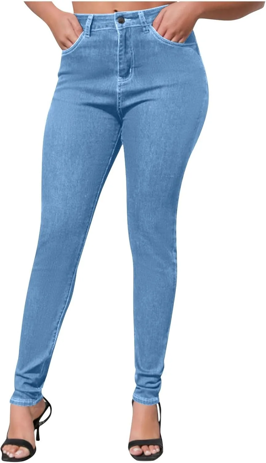 Скинни джинсы для женщин Mid-Rise Stretchy
Скинни джинсы для женщин Mid-Rise Stretchy