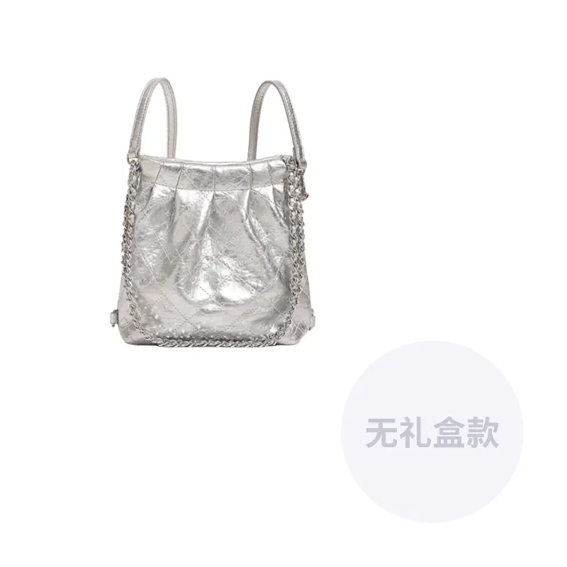 NOMK Сумка тоут через плечо, Silver (Double-Shoulder)
NOMK Сумка тоут через плечо, Silver (Double-Shoulder)