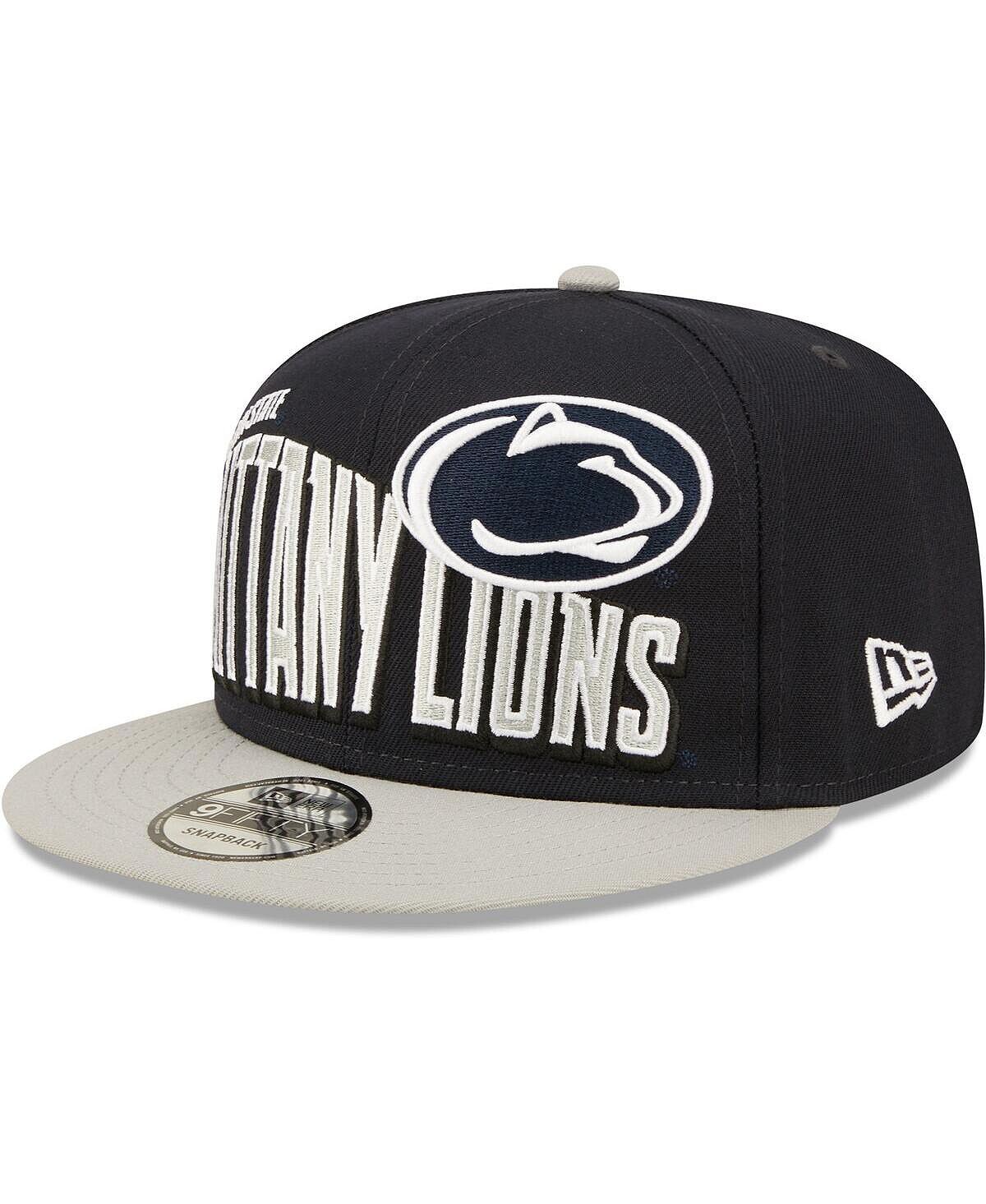 Мужская темно-синяя двухцветная шляпа Snapback 9FIFTY в винтажном стиле Penn State Nittany Lions New Era 
Мужская темно-синяя двухцветная шляпа Snapback 9FIFTY в винтажном стиле Penn State Nittany Lions New Era