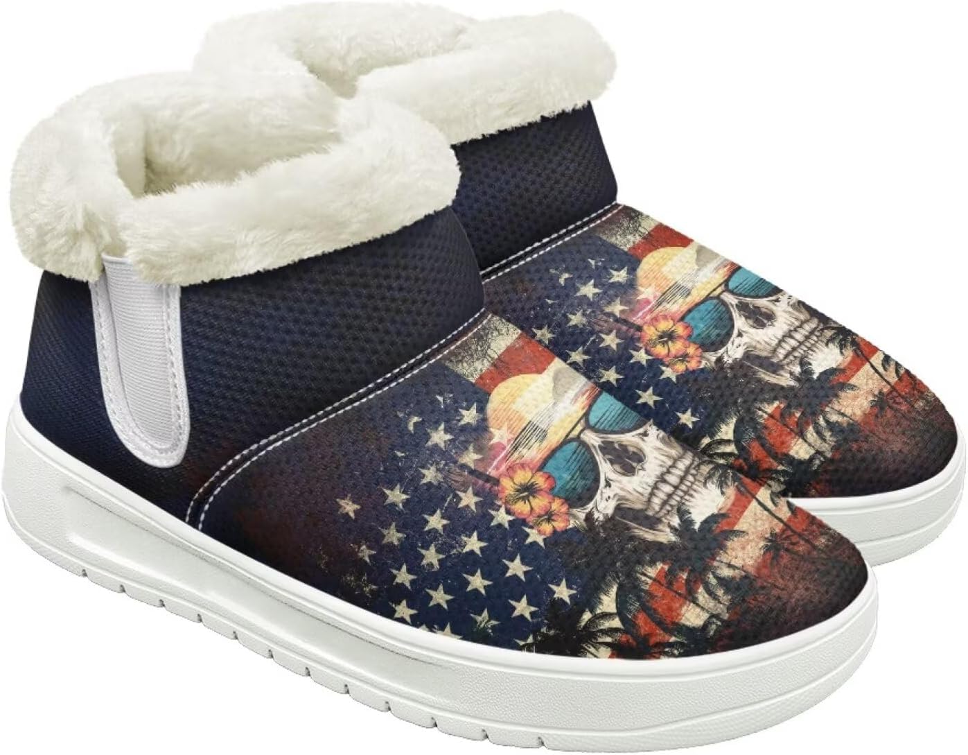 Мужские зимние ботинки Qoiuvncy, повседневные сапоги для снега, для мужчин, уютные с меховой подкладкой, теплые, с низким верхом, Us Flag Skull
Мужские зимние ботинки Qoiuvncy, повседневные сапоги для снега, для мужчин, уютные с меховой подкладкой, теплые, с низким верхом, Us Flag Skull