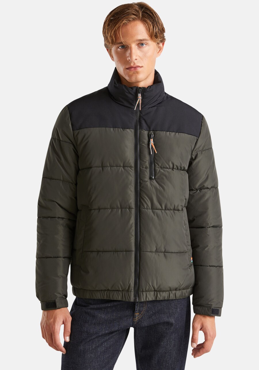 Зимняя куртка UNITED COLORS OF BENETTON, хаки 
Зимняя куртка UNITED COLORS OF BENETTON, хаки