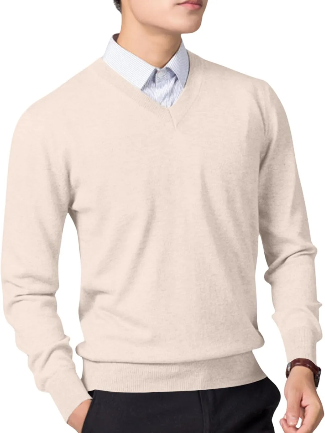 V-образный свитер для мужчин, Slim Fit, легкий, на осень-зиму Uillui
V-образный свитер для мужчин, Slim Fit, легкий, на осень-зиму Uillui