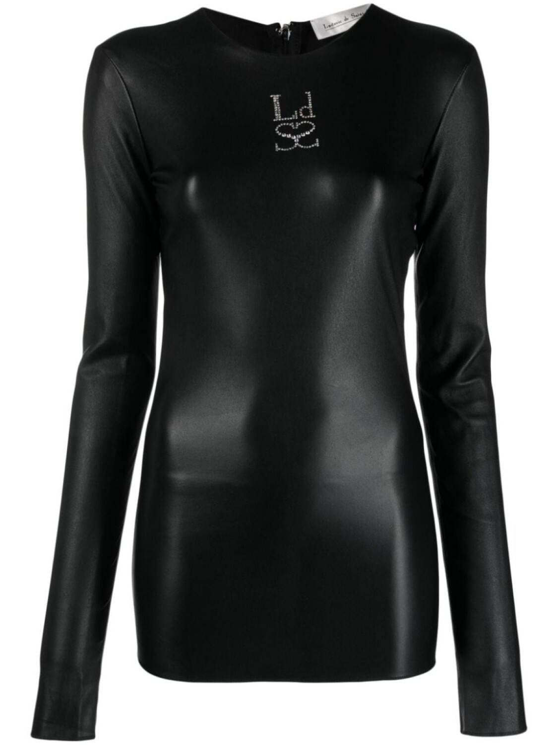 Ludovic de Saint Sernin кожаный топ со стразами, черный
Ludovic de Saint Sernin кожаный топ со стразами, черный