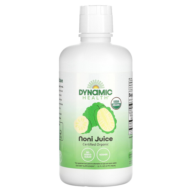 Dynamic Health, Сок нони, 946 мл (32 жидк. унц.)
Dynamic Health, Сок нони, 946 мл (32 жидк. унц.)