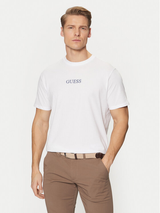 Футболка стандартного кроя Guess, белый
Футболка стандартного кроя Guess, белый