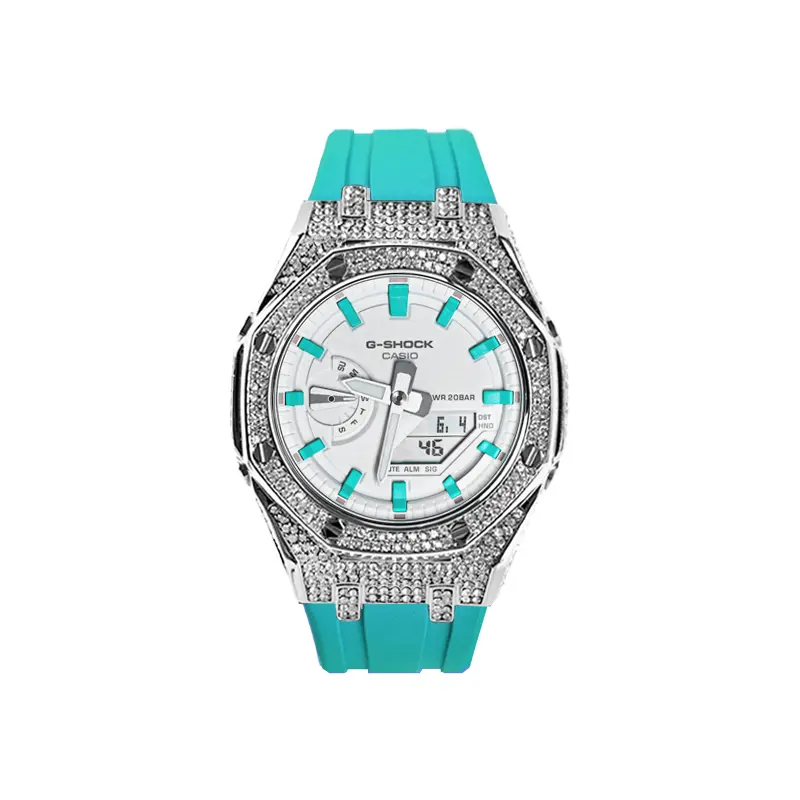 Часы Casio G-Shock Analog-Digital 2100 Series, арт. GA-2100-7A7, голубой
Часы Casio G-Shock Analog-Digital 2100 Series, арт. GA-2100-7A7, голубой