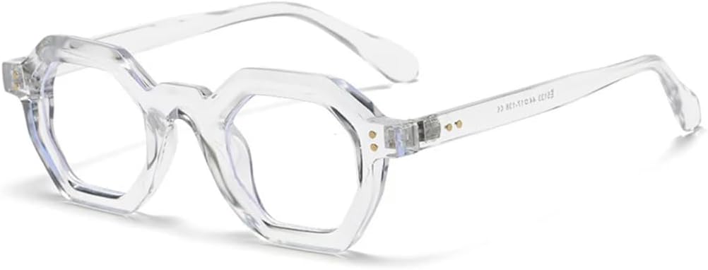 Солнцезащитные очки для мужчин и женщин - защита UV400 - маленькая оправа с заклепками, линзы конфетных цветов, для занятий спортом на открытом воздухе и вождения DSVIGF, Transparent Clear
Солнцезащитные очки для мужчин и женщин - защита UV400 - маленькая оправа с заклепками, линзы конфетных цветов, для занятий спортом на открытом воздухе и вождения DSVIGF, Transparent Clear