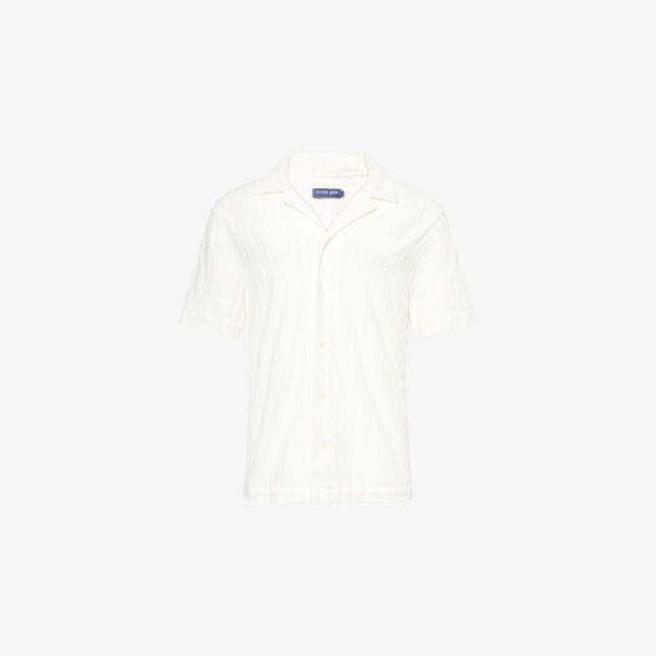 Рубашка Roberto Frescobol Carioca из жаккардового велюра, белый
Рубашка Roberto Frescobol Carioca из жаккардового велюра, белый