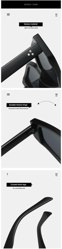 Солнцезащитные очки Polygon Cat Eye для женщин, модные очки с градиентными линзами, винтажные солнцезащитные очки для мужчин с заклепками SKFGNX, Black Red Purple
Солнцезащитные очки Polygon Cat Eye для женщин, модные очки с градиентными линзами, винтажные солнцезащитные очки для мужчин с заклепками SKFGNX, Black Red Purple