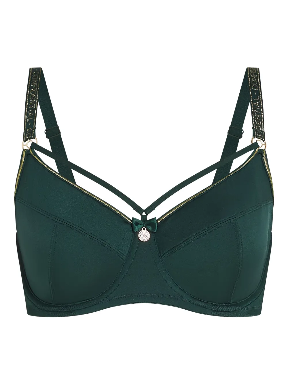 Бюстгальтер-балконет с перекрестными бретелями Marlies Dekkers, зеленый
Бюстгальтер-балконет с перекрестными бретелями Marlies Dekkers, зеленый