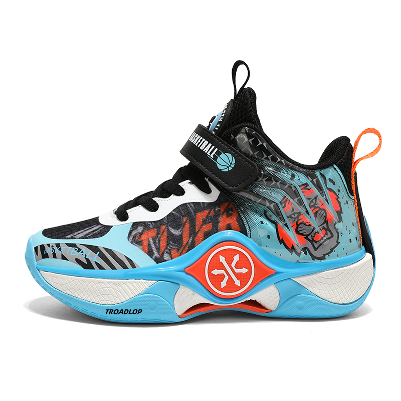 Противоскользящие, легкие, амортизирующие детские баскетбольные кроссовки для подростков TROADLOP, черный/синий
Противоскользящие, легкие, амортизирующие детские баскетбольные кроссовки для подростков TROADLOP, черный/синий