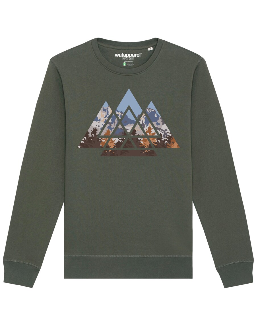 Свитер Watapparel Sweatshirt Geometric Landscape, хаки
Свитер Watapparel Sweatshirt Geometric Landscape, хаки