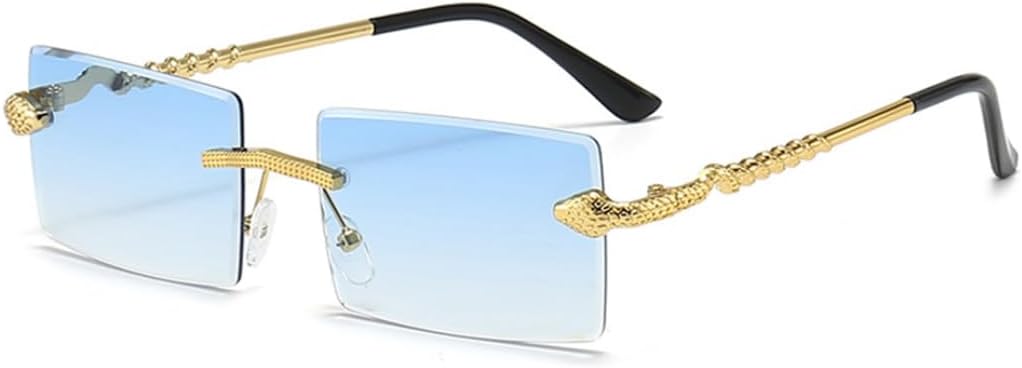 Солнцезащитные очки с защитой от УФ-излучения UV400 | Безободковые, в стиле панк, маленькая оправа | Линзы конфетных цветов | Для женщин и мужчин | Для занятий спортом на открытом воздухе и вождения DSVIGF, 04
Солнцезащитные очки с защитой от УФ-излучения UV400 | Безободковые, в стиле панк, маленькая оправа | Линзы конфетных цветов | Для женщин и мужчин | Для занятий спортом на открытом воздухе и вождения DSVIGF, 04