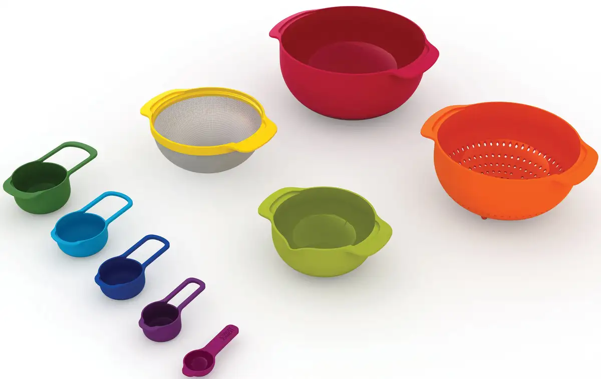 Миска Joseph Joseph "Nest 9 Plus", 9 предметов, из полипропилена, компактная, можно мыть в посудомоечной машине 28,5х14,5 см, цвет bunt
Миска Joseph Joseph "Nest 9 Plus", 9 предметов, из полипропилена, компактная, можно мыть в посудомоечной машине 28,5х14,5 см, цвет bunt