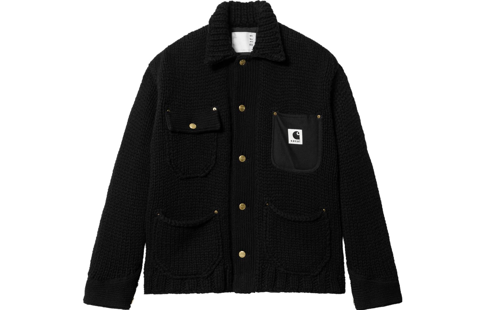 Джемпер X Carhartt Wip Knit Michigan Jacket Sacai, черный
Джемпер X Carhartt Wip Knit Michigan Jacket Sacai, черный