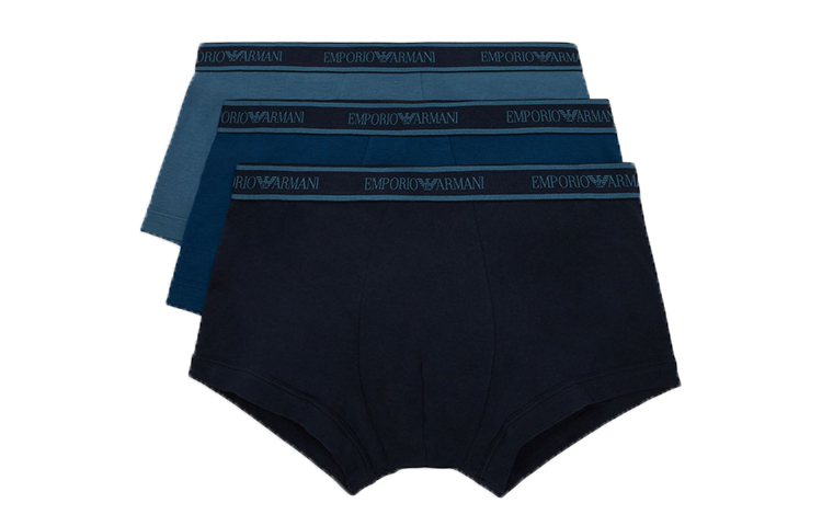 Мужские боксеры EMPORIO ARMANI, 1 комплект 3 штуки (черный+темно-синий+светло-голубой)
Мужские боксеры EMPORIO ARMANI, 1 комплект 3 штуки (черный+темно-синий+светло-голубой)