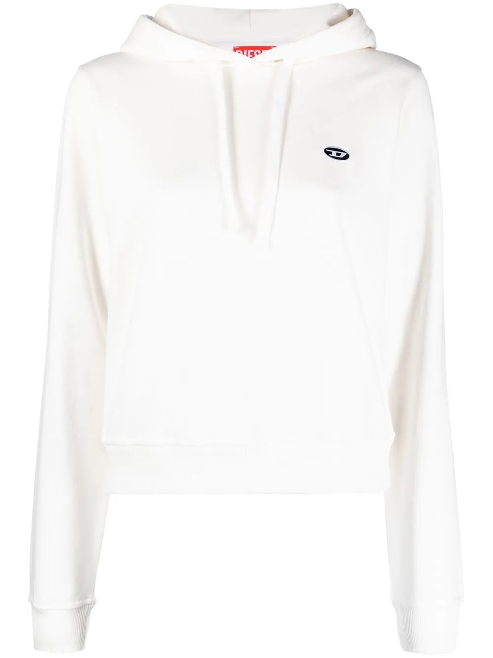 Худи с кулиской и нашивкой-логотипом DIESEL, белый
Худи с кулиской и нашивкой-логотипом DIESEL, белый