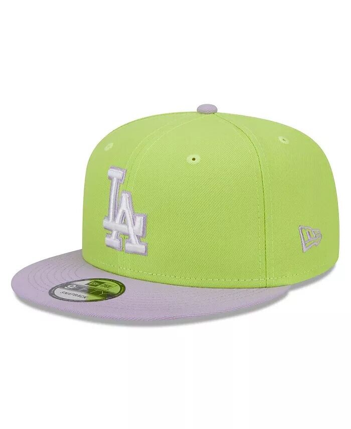 Мужская неоново-зеленая и фиолетовая кепка Los Angeles Dodgers Spring Basic двухцветная кепка Snapback 9FIFTY New Era
Мужская неоново-зеленая и фиолетовая кепка Los Angeles Dodgers Spring Basic двухцветная кепка Snapback 9FIFTY New Era