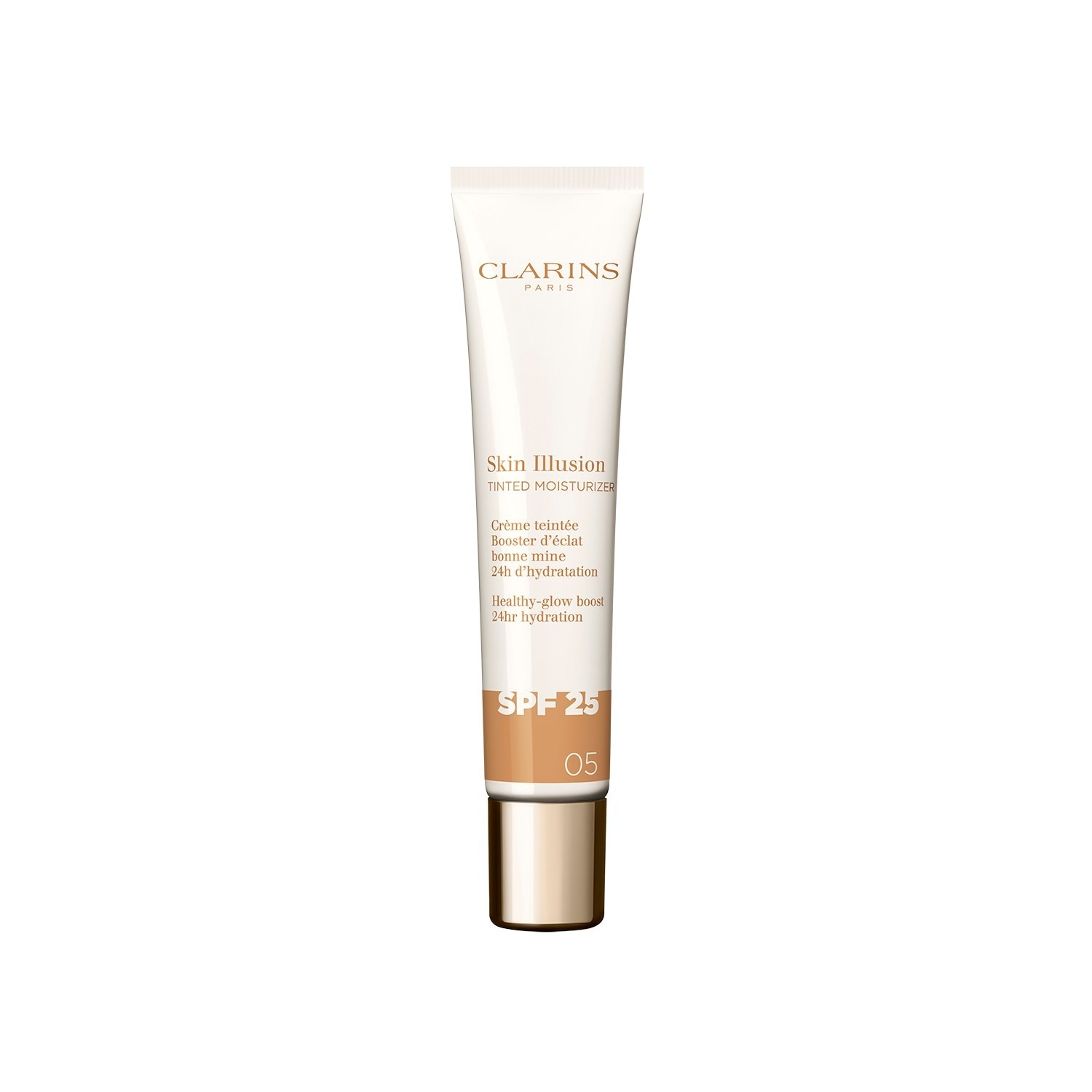 BB-крем skin illusion tinted moisturizer spf 25 Clarins, 5, объем 40 мл
BB-крем skin illusion tinted moisturizer spf 25 Clarins, 5, объем 40 мл