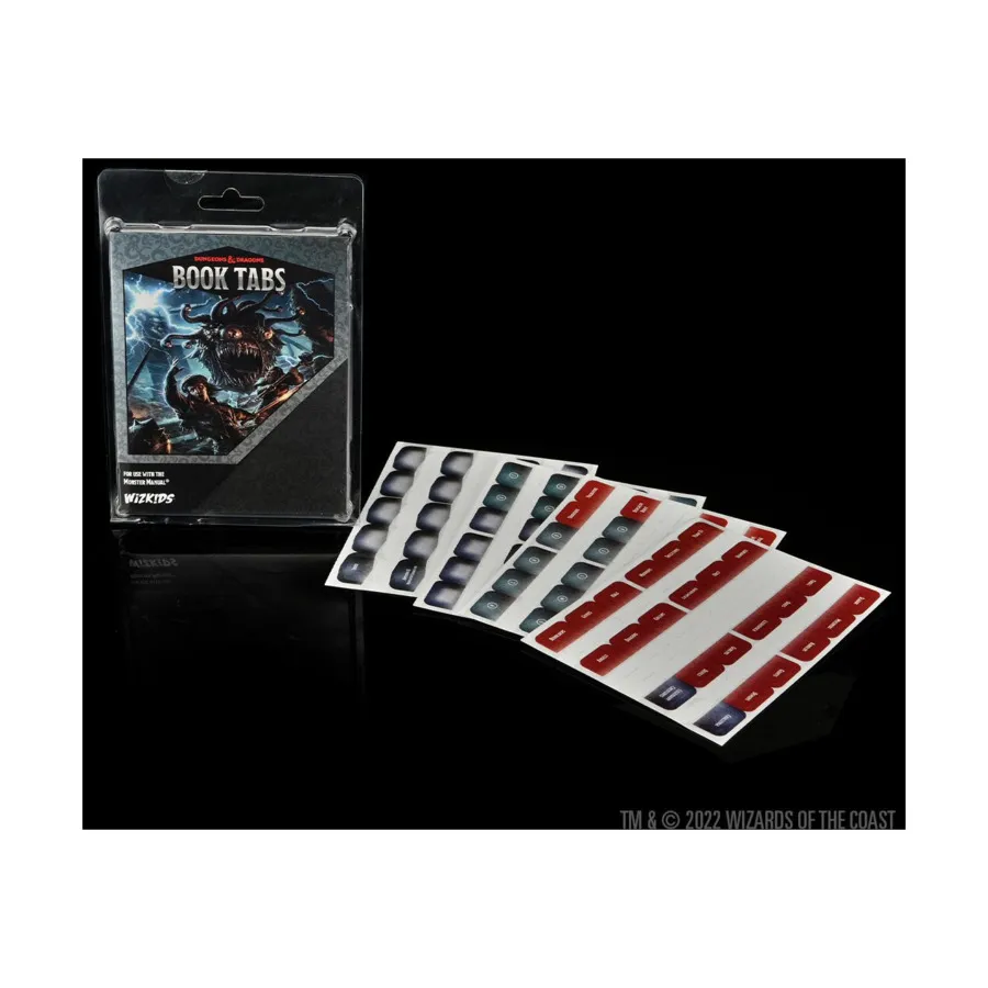 Вкладки книг - Руководство монстров, D&D Book Tabs
Вкладки книг - Руководство монстров, D&D Book Tabs