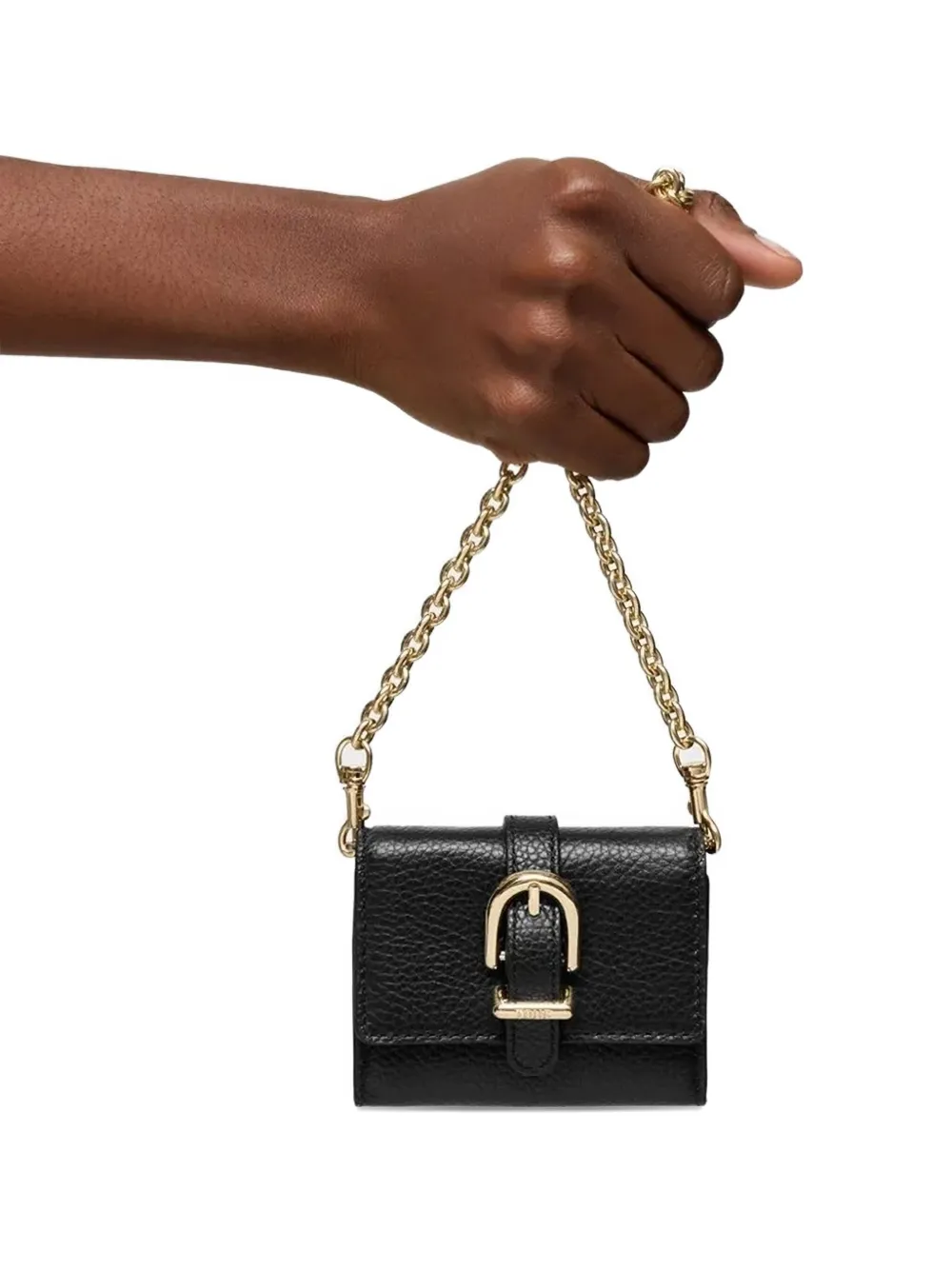 Кошелек с пряжкой-цепочкой TOUS, черный
Кошелек с пряжкой-цепочкой TOUS, черный