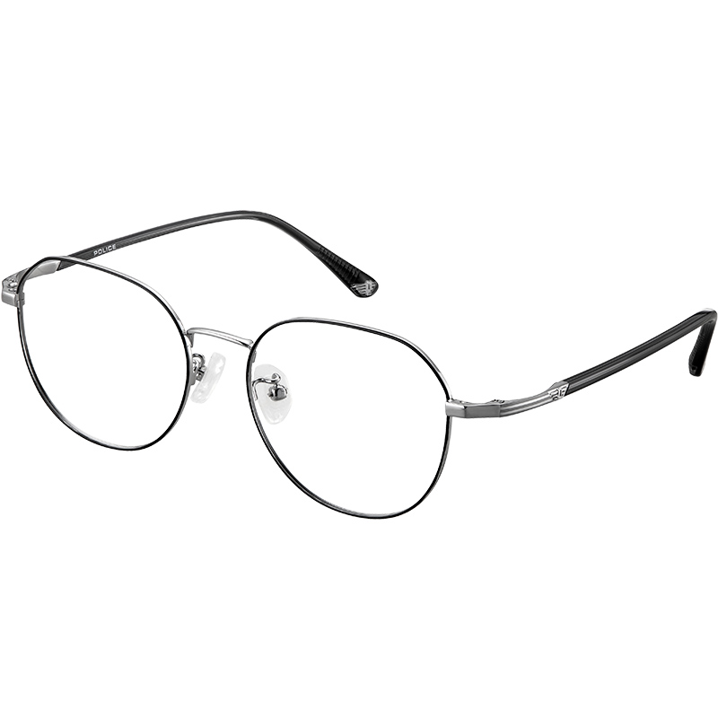 Police Нержавеющая сталь бета-титан круглые очки унисекс розовое золото, VPLN03K-0K07/Semi-Matte Black with Bright Silver Accent
Police Нержавеющая сталь бета-титан круглые очки унисекс розовое золото, VPLN03K-0K07/Semi-Matte Black with Bright Silver Accent