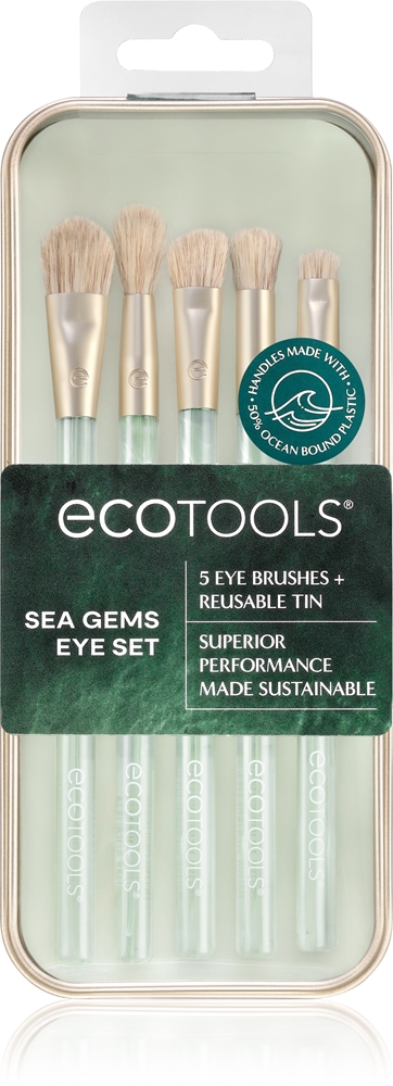 Набор кистей для макияжа глаз Sea Gems Ecotools, 5 шт
Набор кистей для макияжа глаз Sea Gems Ecotools, 5 шт
