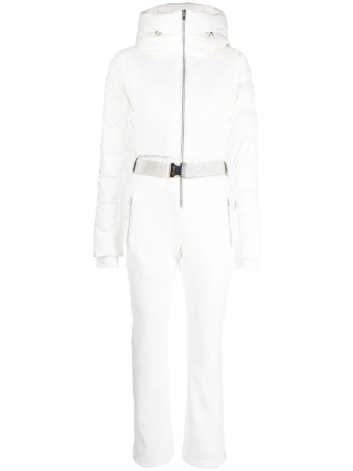 Дутый комбинезон с капюшоном Fusalp, белый
Дутый комбинезон с капюшоном Fusalp, белый